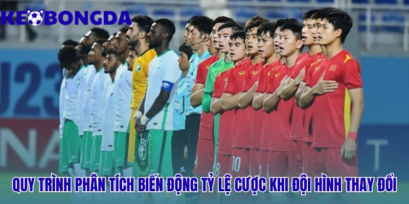 Vận dụng phân tích đội hình ra sân là yếu tố quyết định kết quả trận đấu