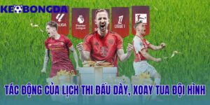 tác động của lịch thi đấu dày, xoay tua đội hình