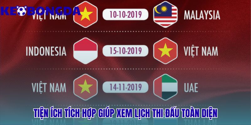 Lịch Thi Đấu 3 Các tiện ích tích hợp từ link xem trực tiếp đến highlight